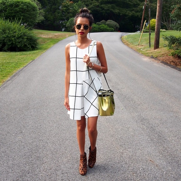 zara leopard booties